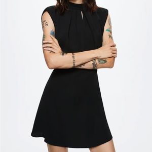 Mango - Shoulder Pad Dress